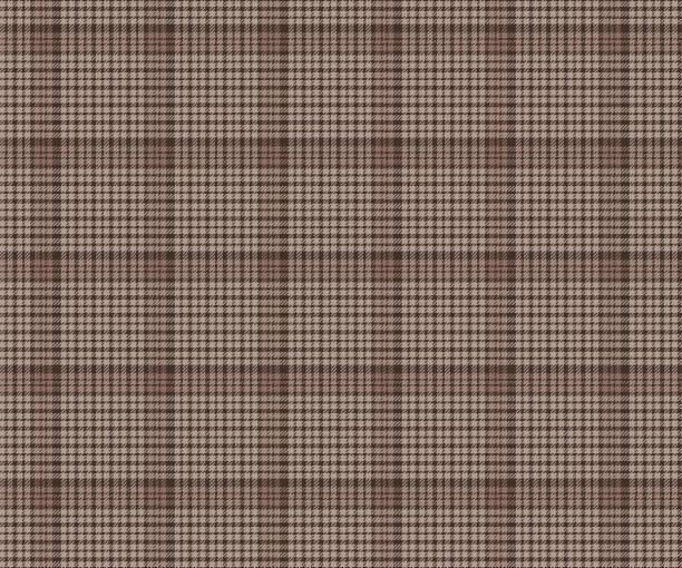 istock Plaid pattern, brown, cream, seamless for textiles and design clothing, skirts, pants, aprons, tablecloths, blankets or decorative fabrics. Vector illustration. 2162234152