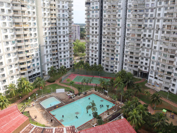 istock Apartment serviced with swimming pool facilities. 2162236302