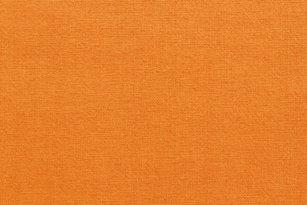 istock Orange cotton fabric cloth texture for background, natural textile pattern. 2162237569