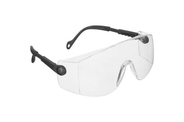 istock Safety Glass Over White Background 2162244516