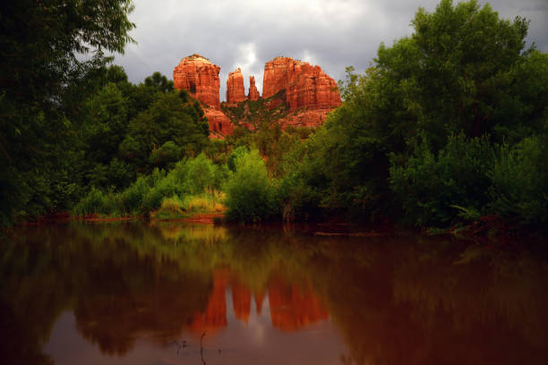 Oak creek at cathedral Rock Sedona Arizona