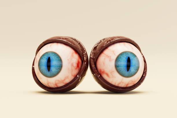 istock Halloween eyes, scary and bloody eyeballs 2162249283