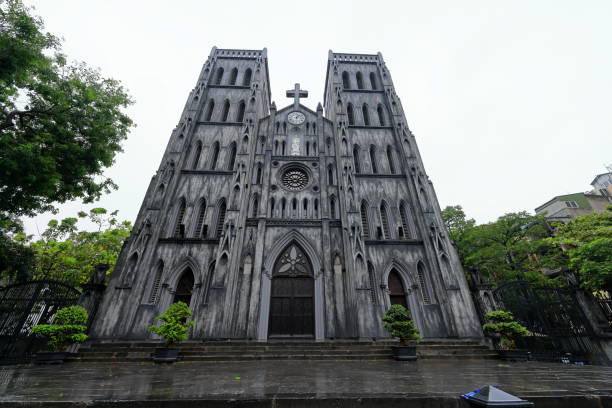 istock St. Joseph Cathedral (Nha Tho Lon Hanoi) at Nha Chung, 2162254635