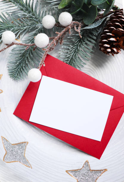 Christmas card mockup