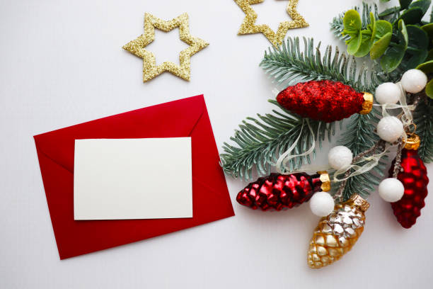 istock Christmas card mockup 2162259128