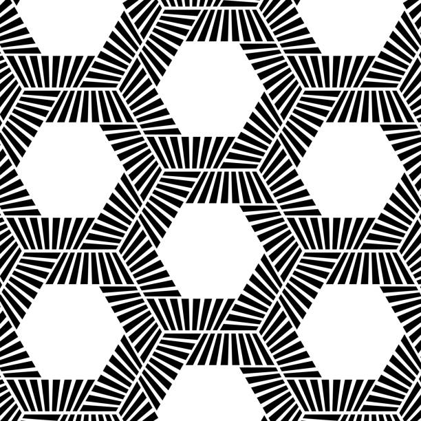 Free Stock Photo of Hexagonal outlines repeat pattern | Download Free ...