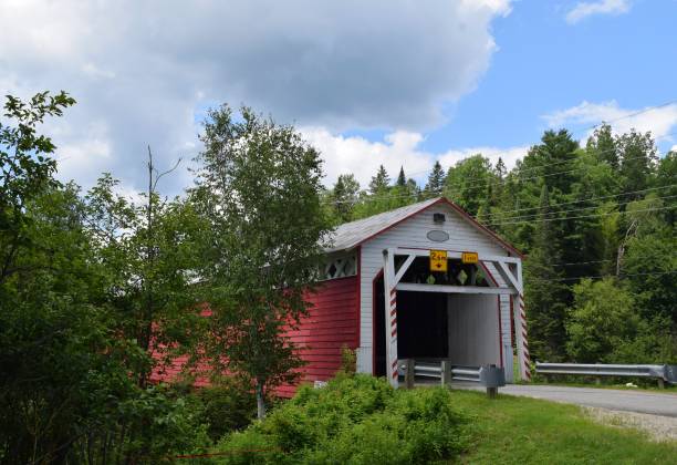 istock La Macaza historic covered bridge 2162270606