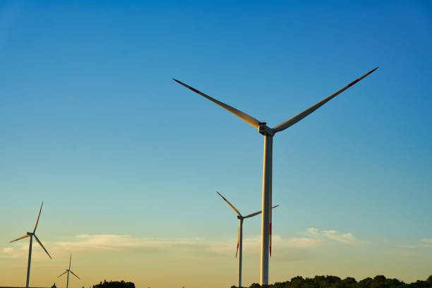 istock Wind Turbines Against Clear Sky 2162289883