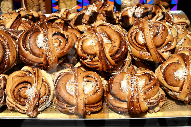 istock Cinnamon Rolls in Swedish Fika 2162302651