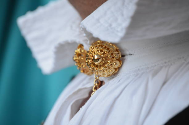 Saint Antioco, Sardinia - 04.16.2018: Religious procession of Sant'Antioco
