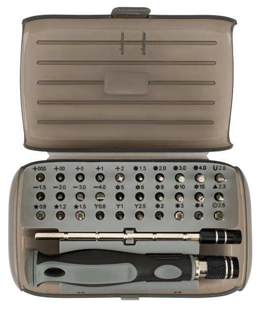 istock set of tools and screwdriver bits on white background in insulation 2162318630