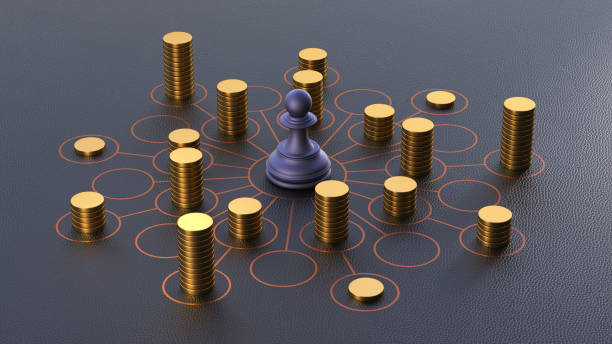 istock Investment management. Portfolio diversification. Financial administration concept. 3D rendering. 2162329595