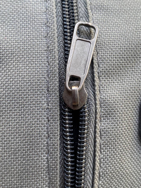 istock zipper of fabric bag 2162333251