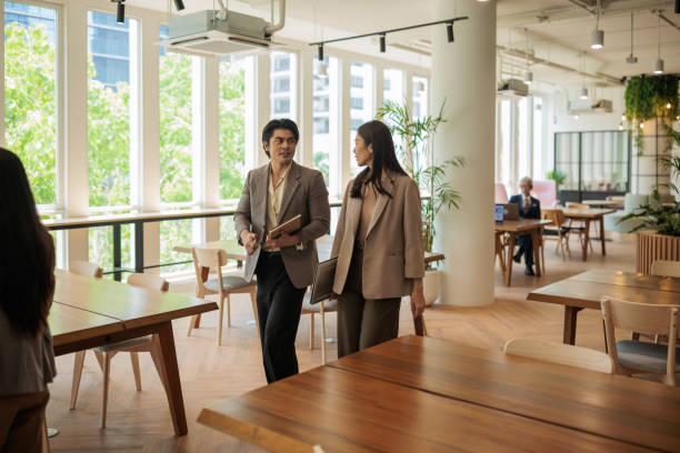 istock Business people in a Modern Office Space 2162337063
