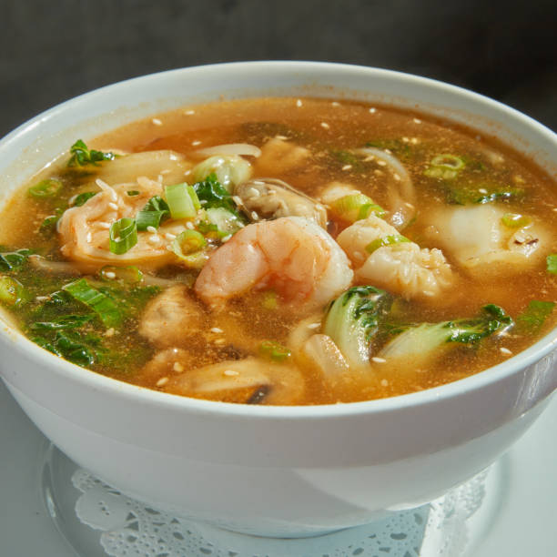 istock Spicy Seafood Soup 2162337407