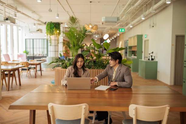 istock Business people in a Modern Office Space 2162337957
