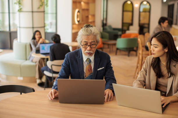 istock Business colleagues in a Modern Office Space 2162338181