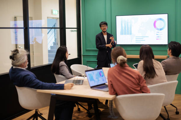 istock Business people on a meeting 2162338482