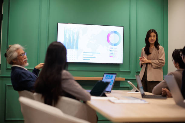istock Coworkers Discussing Market Trends 2162338502