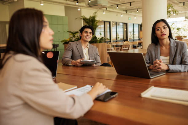 istock Coworkers in a Modern Office 2162339290