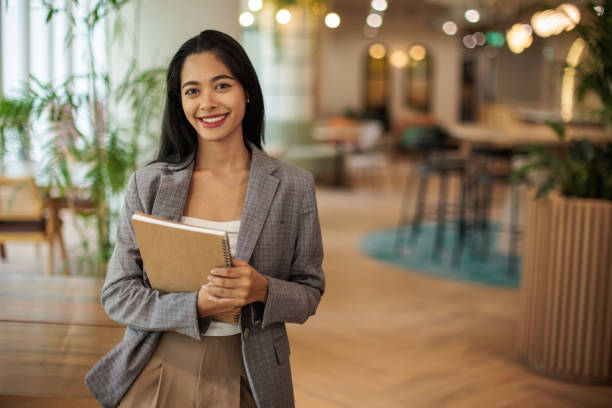 istock Businesswoman in Modern Office 2162339481