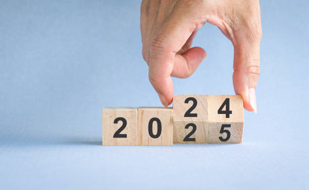istock From 2024 to 2025. New year. 2162358226