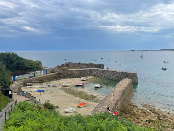 istock Port Racine, Manche 2162360567
