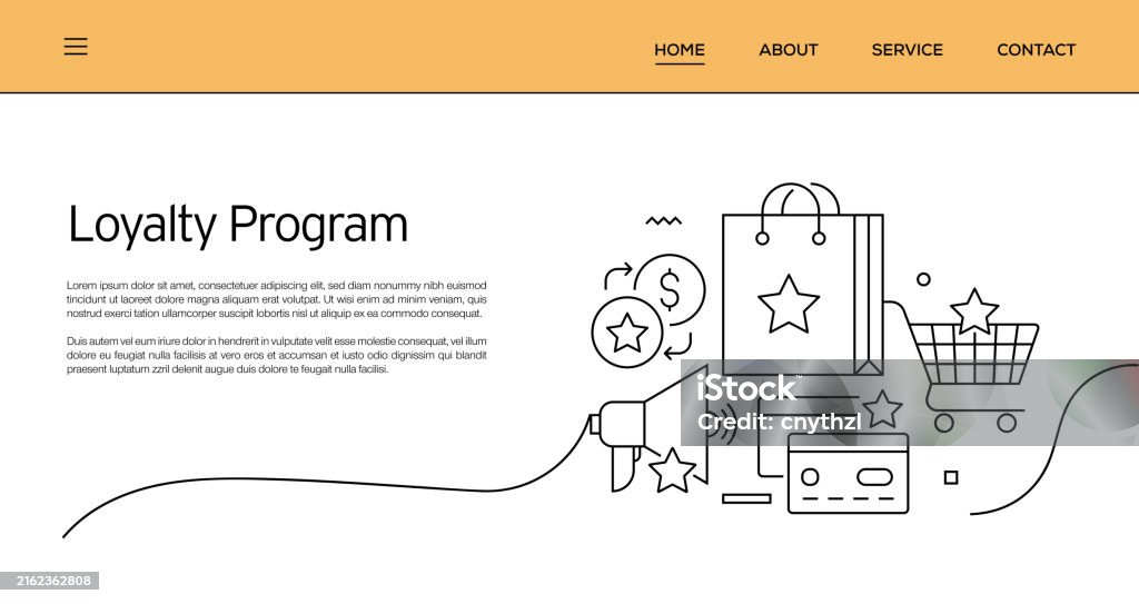 Stage Level Loyalty Program Vector Vector Set Of Illustration Loyalty Program Concept Line Art Style ...