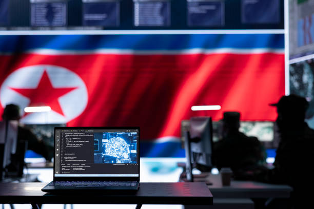 istock Military personnel working in a command post 2162364868