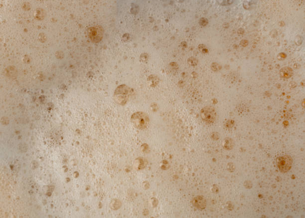 istock Beer Foam Texture, Bubbles on Alcohol Drunk Closeup, Ale Froth Pattern, Golden Beer Foam Textured 2162366569