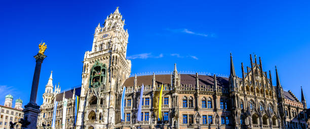 istock famous city hall in munich - bavaria 2162374544