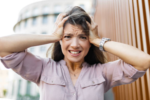 istock Frustrated Businesswoman 2162376001