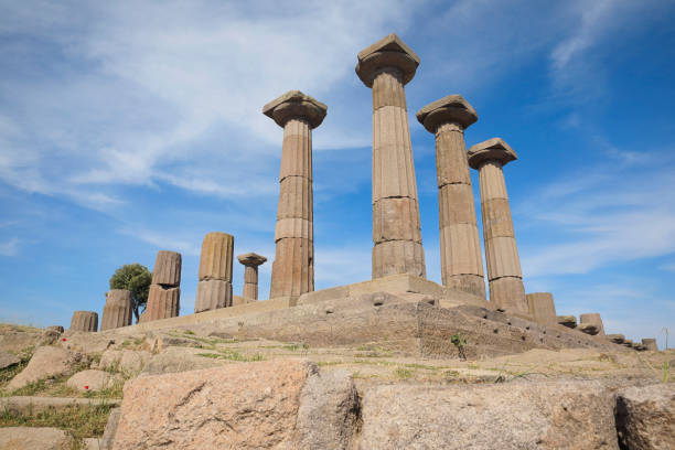 istock Temple of Athena priene in Assos 2162376034