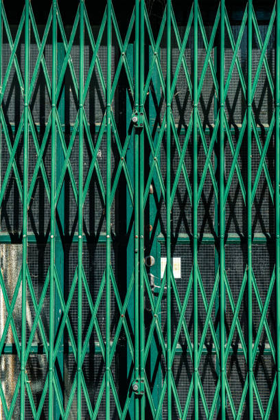 The iron door. The common iron door