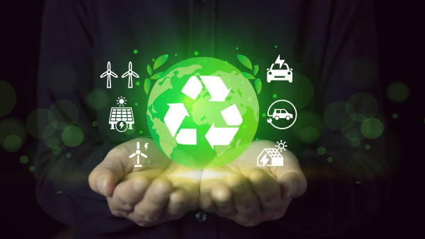 istock Concept day earth Save the world save environment.environment ecology include reuse reduce recycle carbon reduction and alternative consumption energy for circular economy and sustainable concept. 2162382635