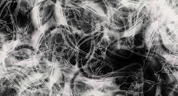 istock Gasoline stains on the road 2162383941