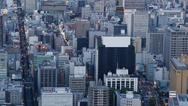 istock Nagoya Cityscape, Japan 2162384787