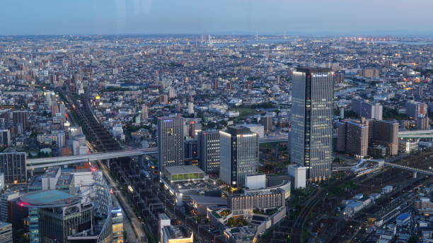 istock Nagoya Cityscape, Japan 2162384796