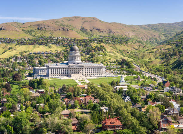 istock Utah State Capitol in Salt Lake City 2162389294