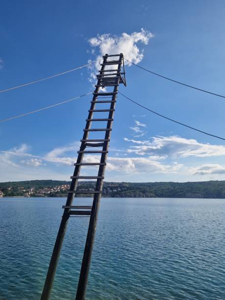 istock ladder to heaven - way to cloud 2162397750