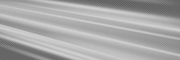 istock White shiny sparks of spiral wave. Curved bright speed line. Glowing vortex effect. 2162403289