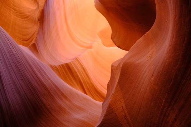istock abstract rock formation in Lower Antelope Canyon , Arizona, US 2162406915