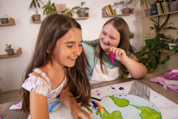 istock Earth Day Art with Markers 2162411723