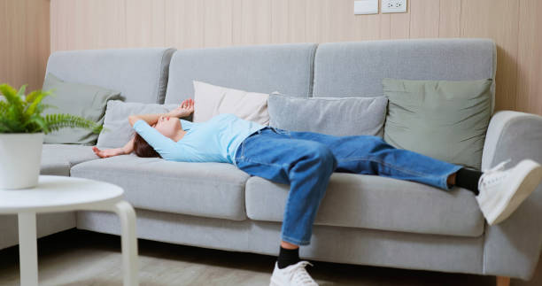 istock Woman feeling tired after work 2162417298