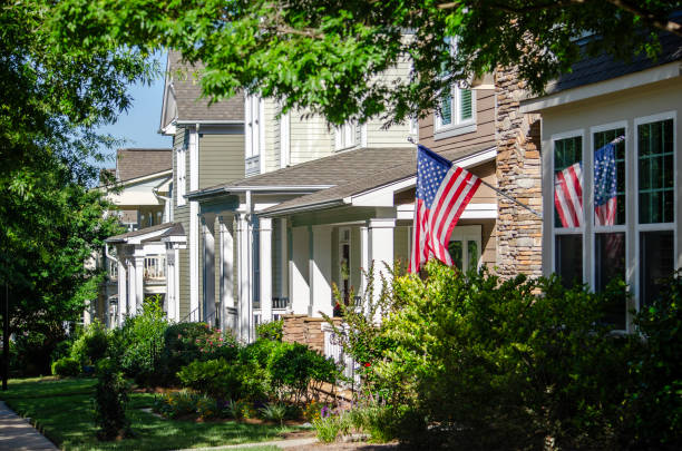 istock Patriotic Neighborhood 2162423676