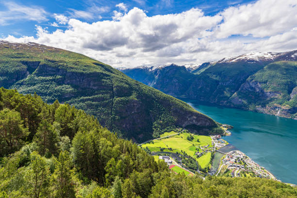 istock View from Stegastein over the Aurlandsfjord in Norway 2162423779