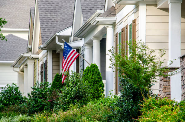 istock Patriotic Neighborhood 2162423789