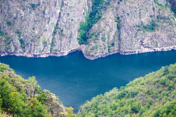 istock Mountain view. River Sil Canyon in Galicia Spain 2162425043