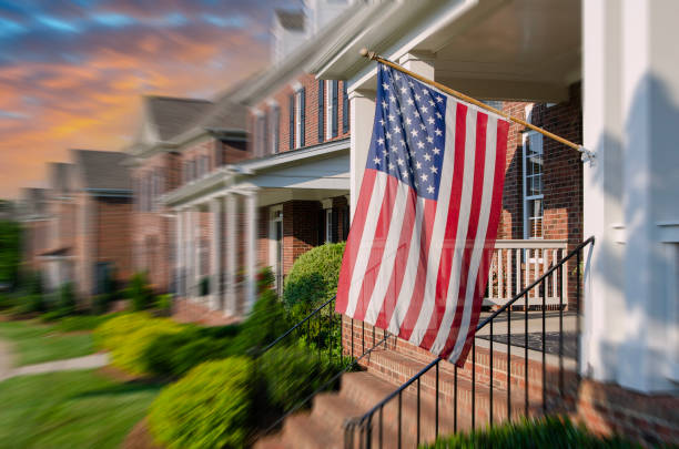 istock Patriotic Neighborhood 2162425172