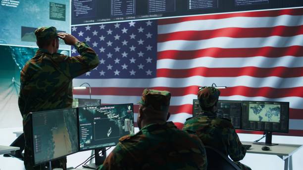 istock IT analyst in a high tech base of operations handling surveillance activity 2162427395